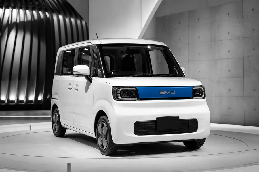 BYD kei car challenge illustration