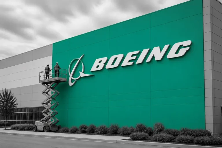 Boeing commercial recovery illustration