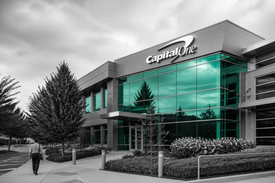 Capital One Discover merger illustration
